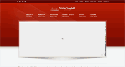 Desktop Screenshot of christianstronghold.com